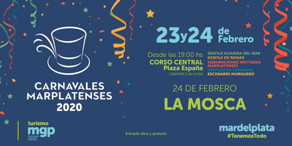 Corso Central - Carnavales Marplatenses 2020