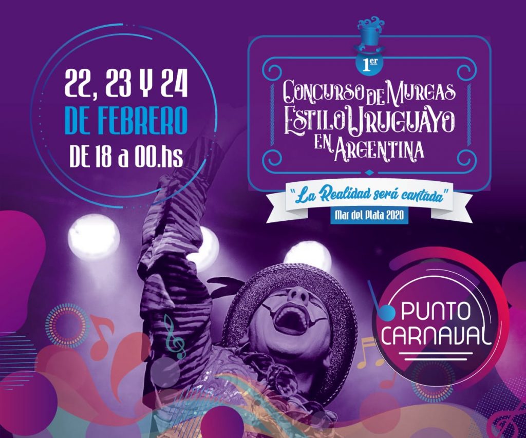 Punto Carnaval - Flyer promocional del evento.