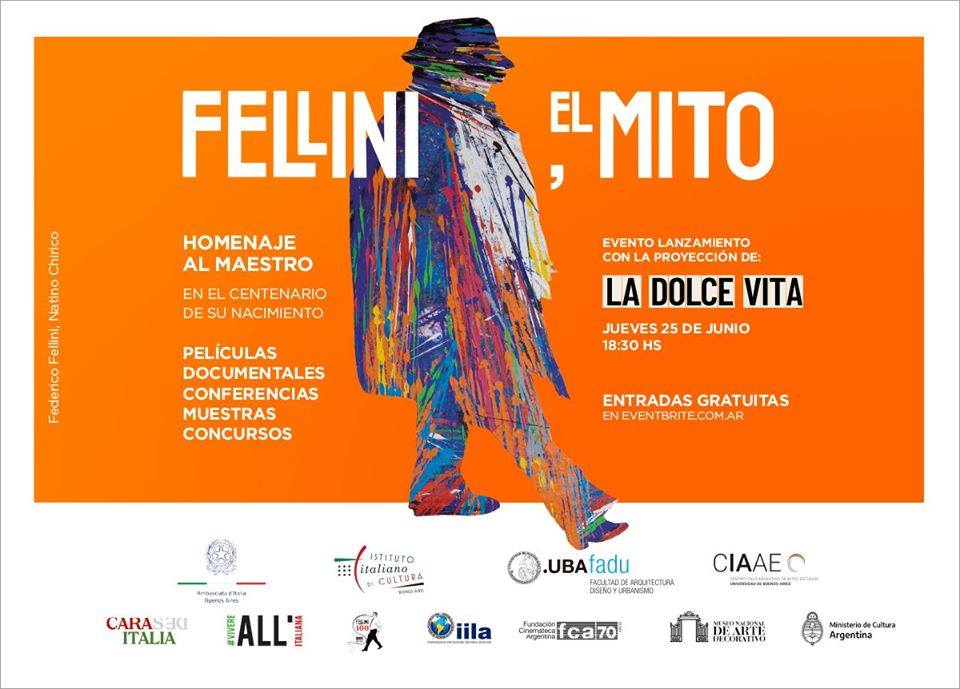 Fellini - Flyer Fellini El Maestro.