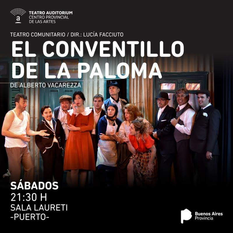 Juan Vitiello - Flyer El Conventillo De La Paloma