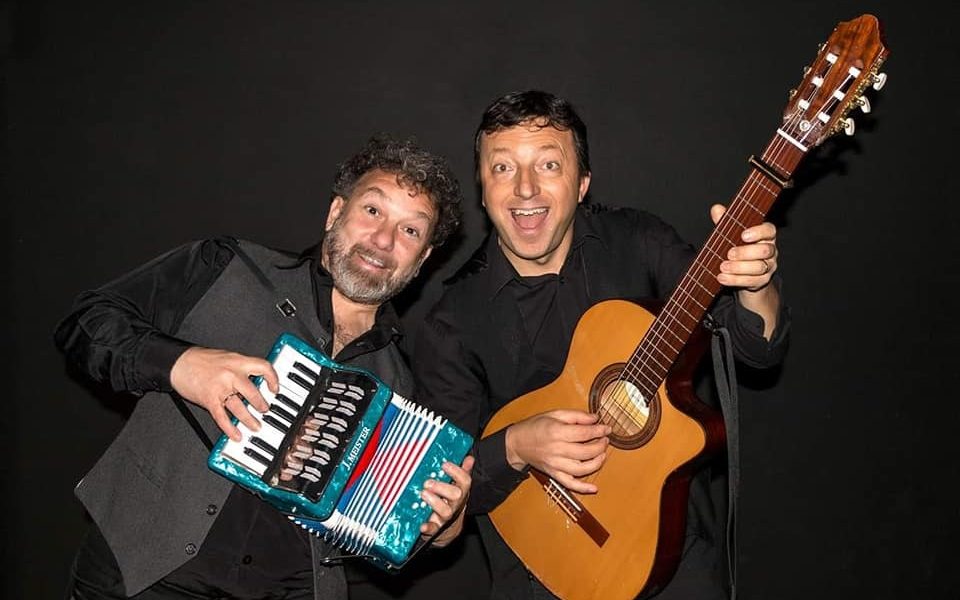 Juan Vitiello - Juan junto a Oscar.