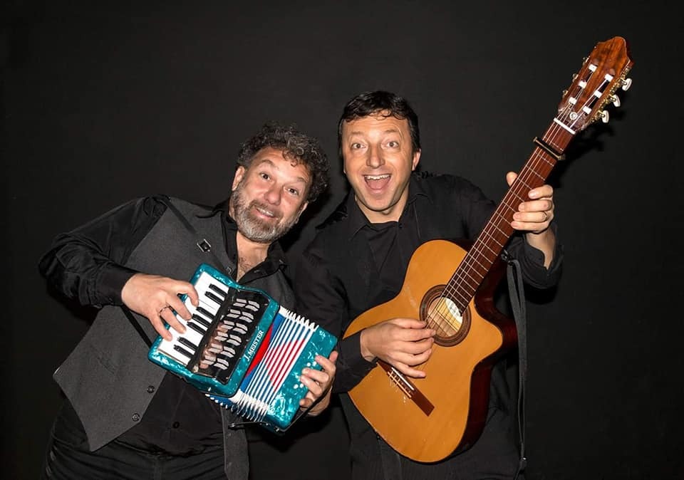 Juan Vitiello - Juan junto a Oscar.