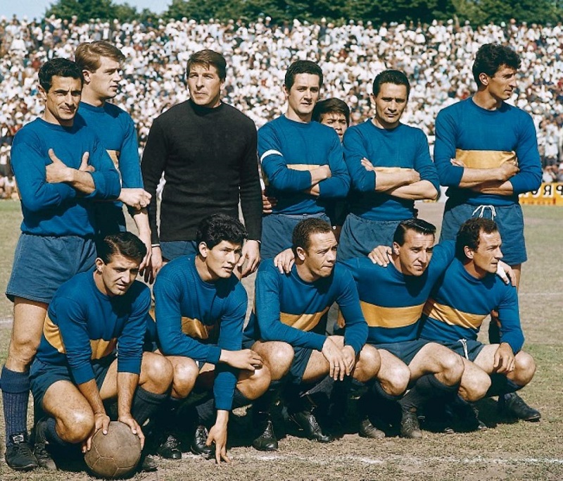Silvio Marzolini - Equipo De Boca En 1964.