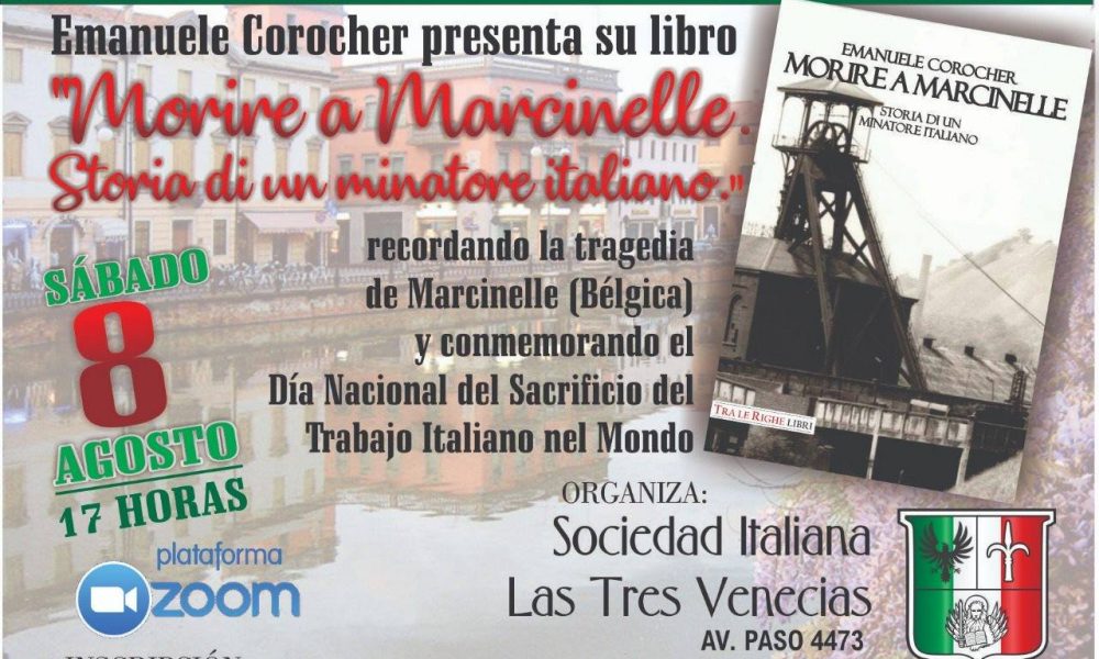 Emanuele Corocher - Invitación zoom "Las Tres Venecias"