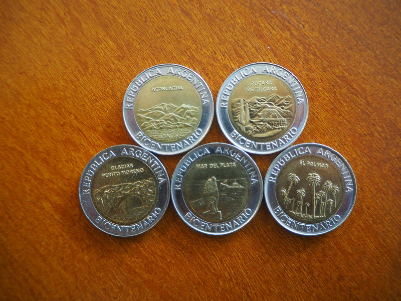 Numismática - Monedas del Bicentenario.