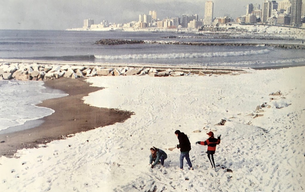 Nevadas - Playa En Mar Del Plata Nevada