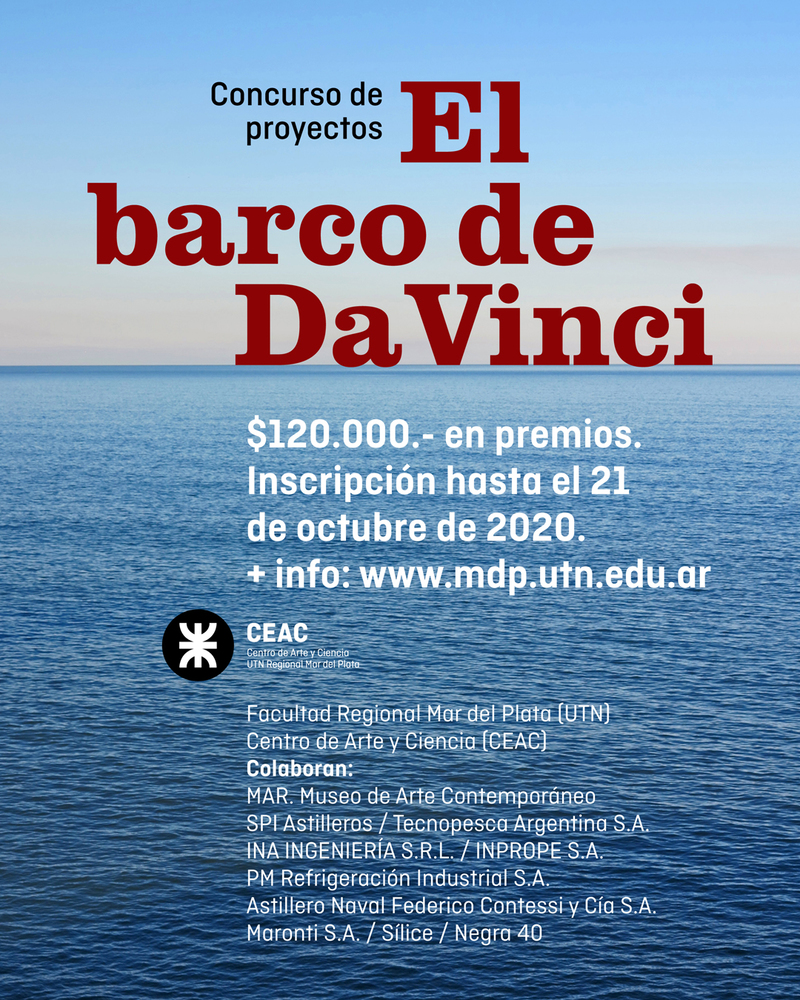 Barco - Flyer del concurso.
