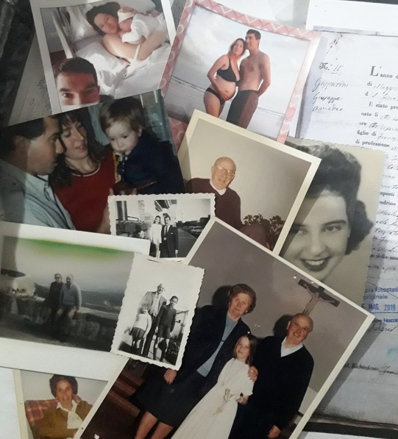 Ancestros - Collage De La Familia