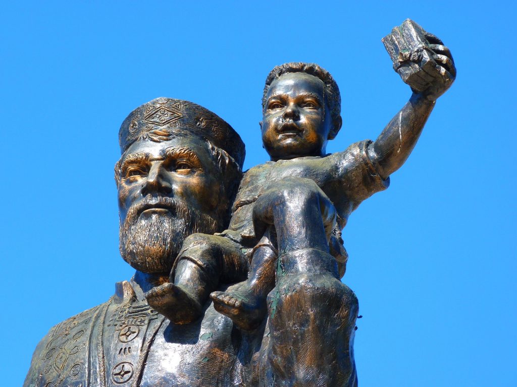 San Nicolás - Estatua De San Nicolás.