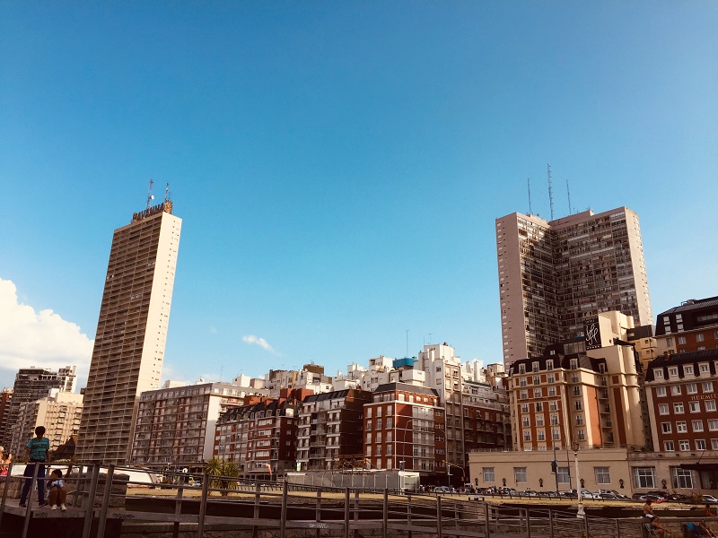 Una tarde en Villa Mitre - Vista Centro Mar Del Plata.