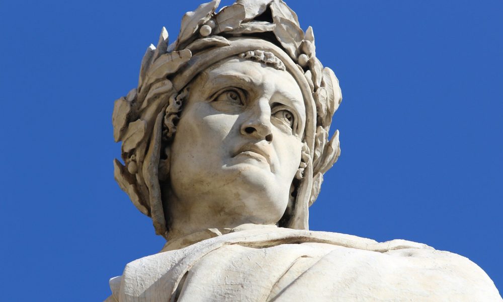 Dantedì - Estatua De Dante Alighieri.