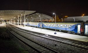 Miramar - Tren Mar Del Plata De Noche.