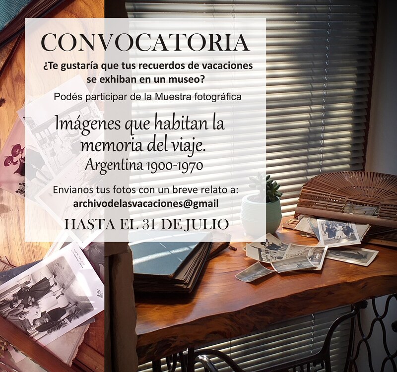 Convocatoria - Proyecto de fotografía.