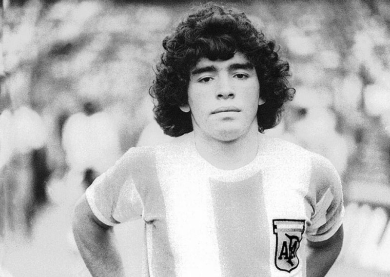 Diego Maradona - Debut en la Selección Argentina.