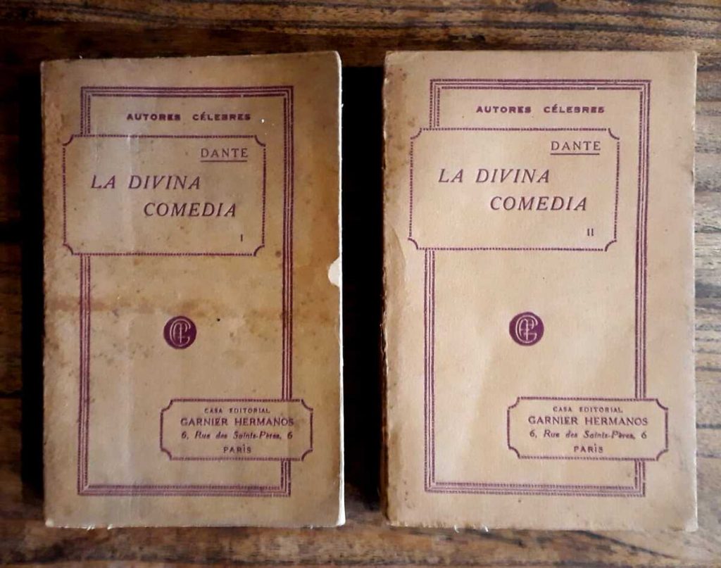 Ediciones De la Divina Comedia - Dos Tomos.