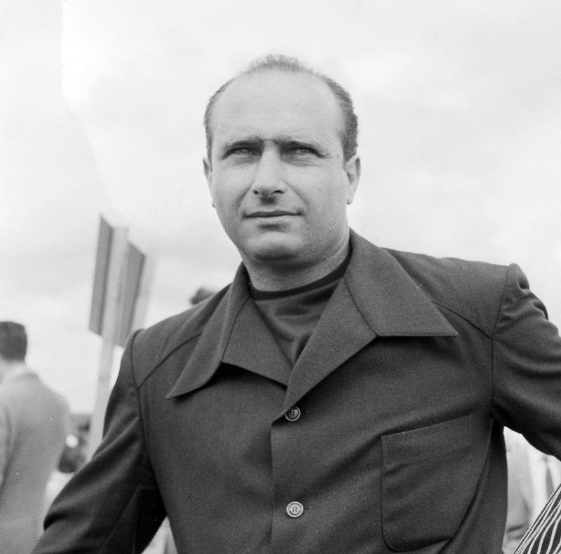 Fangio - Fangio de joven.