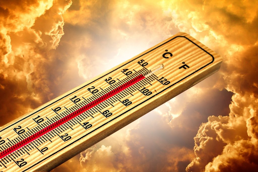 Ola de Calor - Termometro Altas Temperaturas.