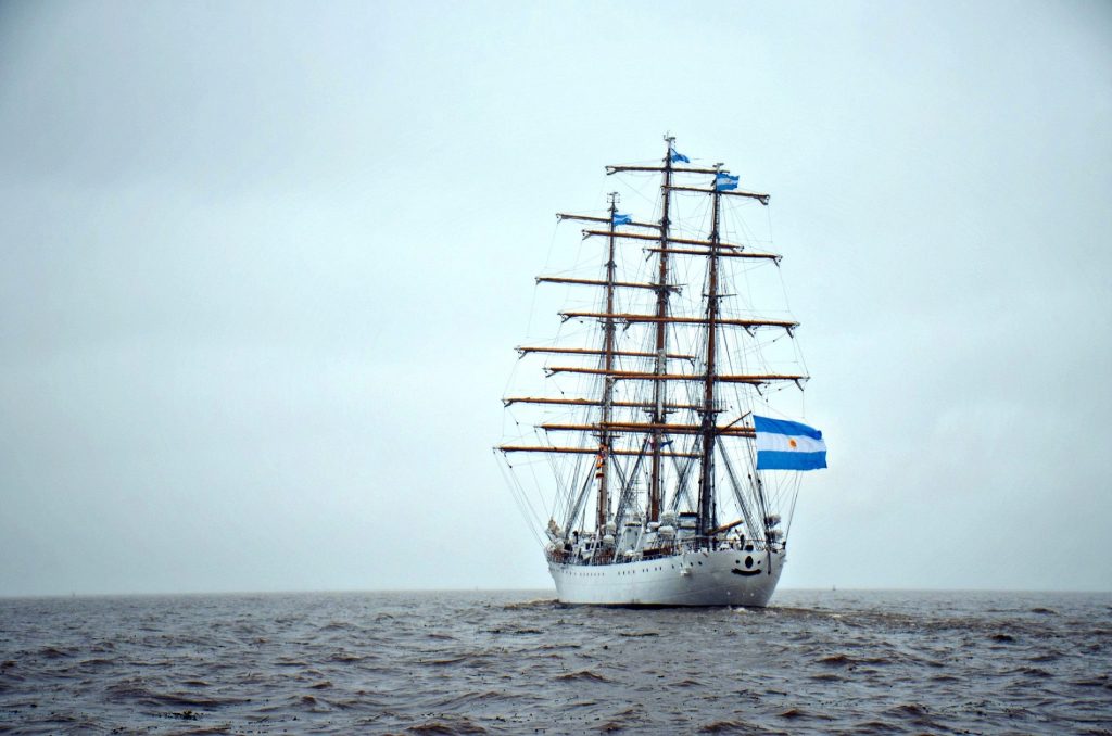 Velas Latinoamérica - Imagen De La Fragata Libertad.