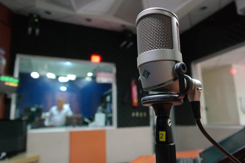 Microfono Radio Italiatinos