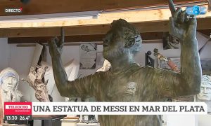 Messi - Escultura De Messi.