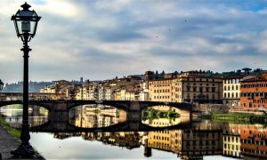 Florencia - Florencia Puente Viejo Y El Rio Arno