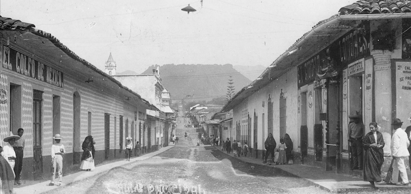 Calle Principal Huatusco Foto Inah