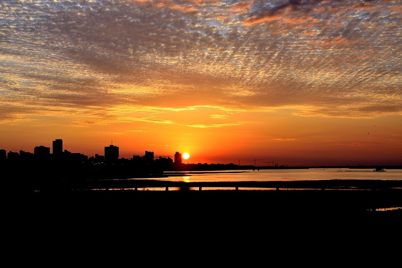 exterior - Atardecer En Asuncion