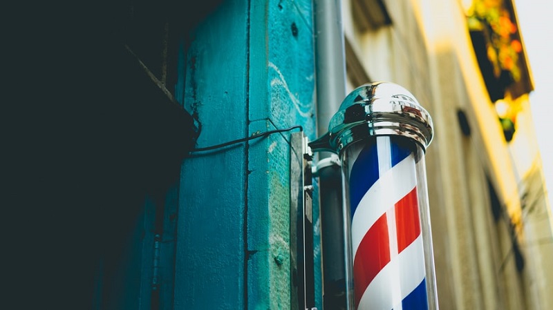 barbería - entrada