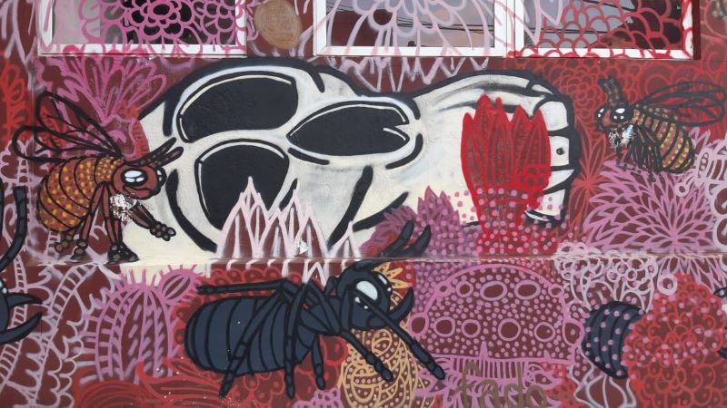 Horacio Quiroga - mural en honor a Quiroga