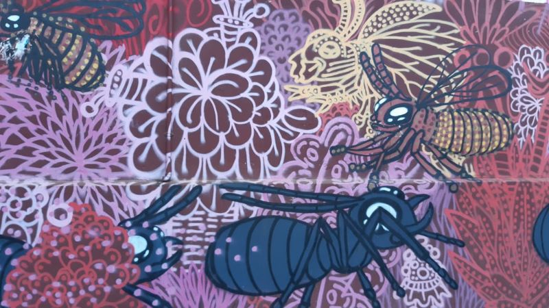 Horacio Quiroga - Mural Inspirado En El Estilo Literario De Horacio Quiroga