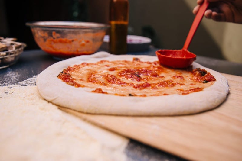 monos cocina - Salsa A La Pizza