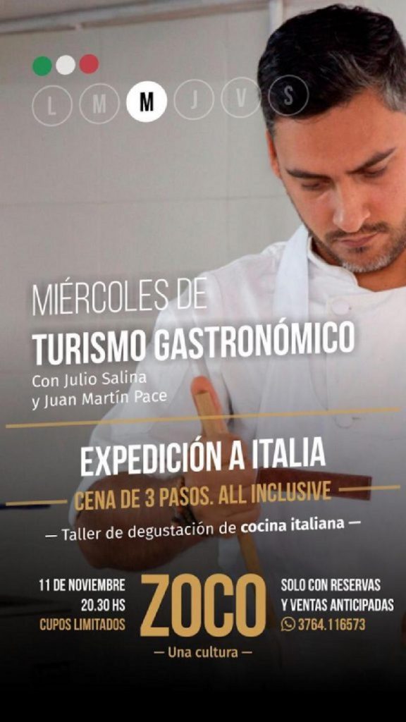 cocina italiana - Flyer De Cocina Italiana
