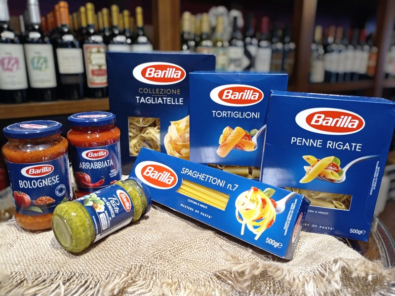 Productos italianos - Barilla