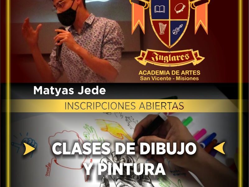 curso de dibujo - Flyer Juglares