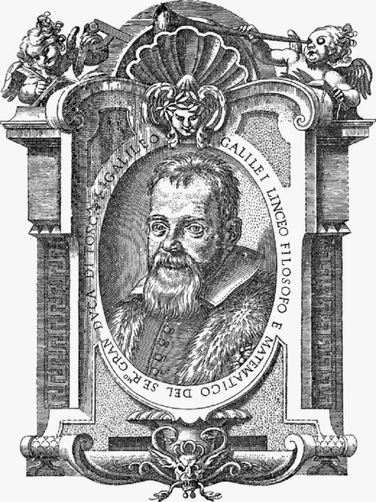 Galileo Galilei- Retrato de Galileo Galilei