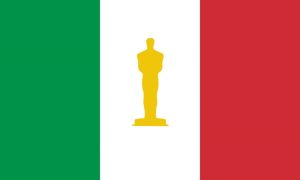 Premios Oscar - Bandera Y Silueta