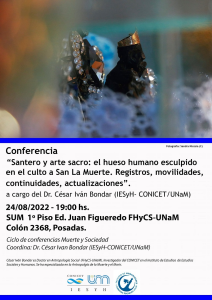 Santero y arte sacro - Conferencia Invitación