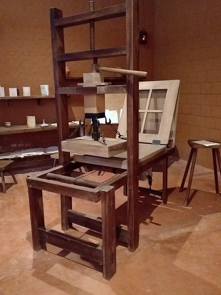 Modelo De Imprenta En Santa Maria