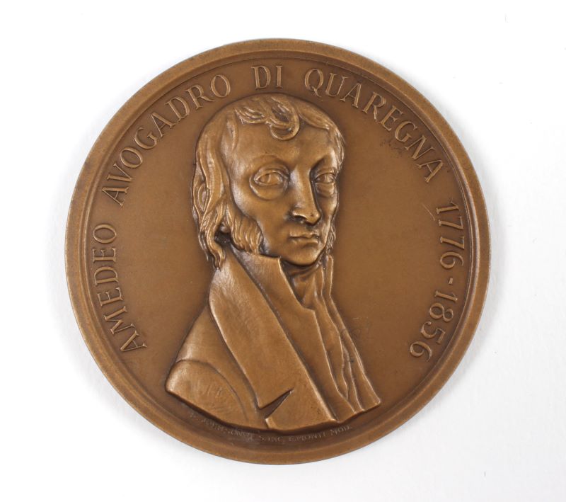 Amedeo Avogadro -Medalla