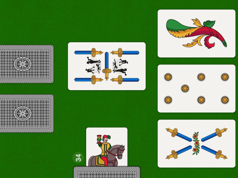 Ciclo - Mesa Con Cartas