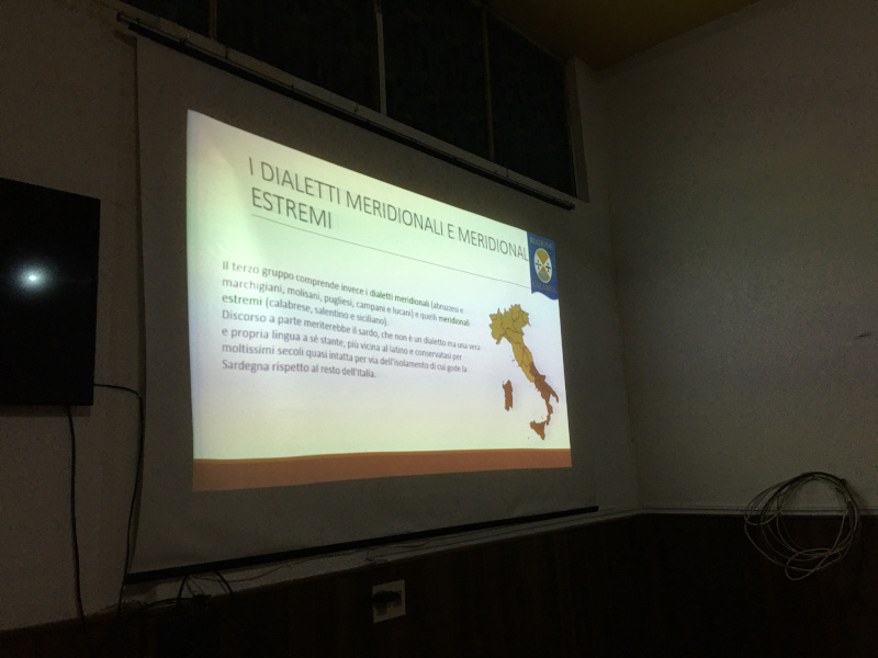 Charla - Pantalla Dialectos Meridionales
