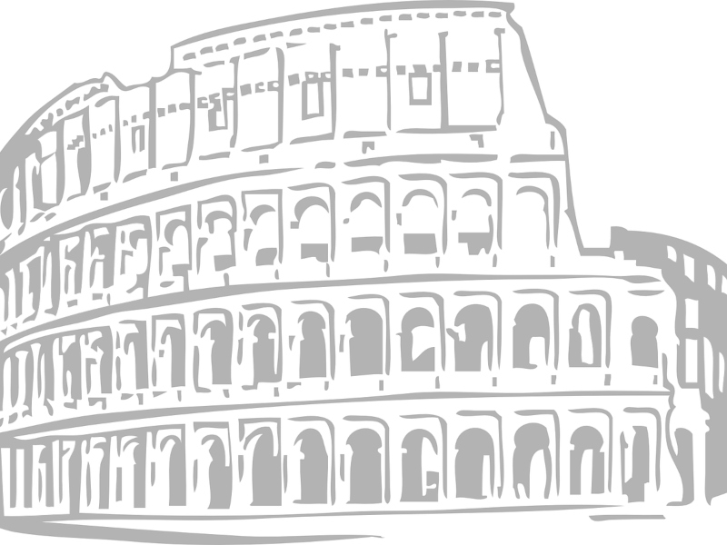 Roma - Ilustracion Coliseo