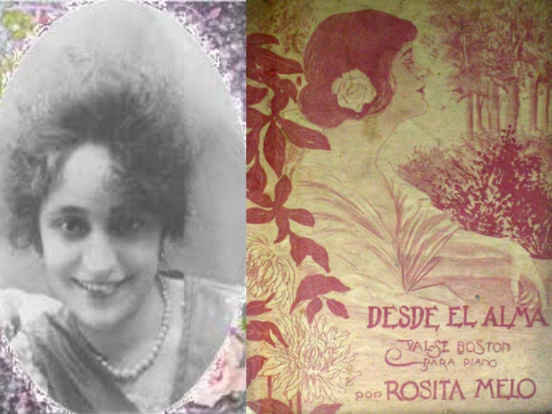 Homenaje a Rosita Melo - Foto Rosita Y Tapa De Album