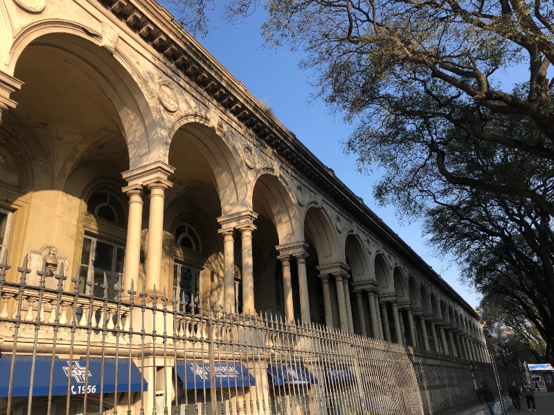 Hospital italiano - Vista Lateral