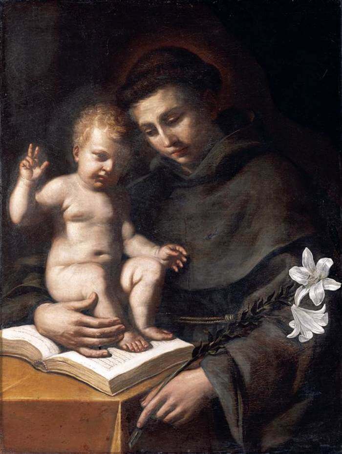 S. Antonio di Padova - Guercino Antonio Bambino