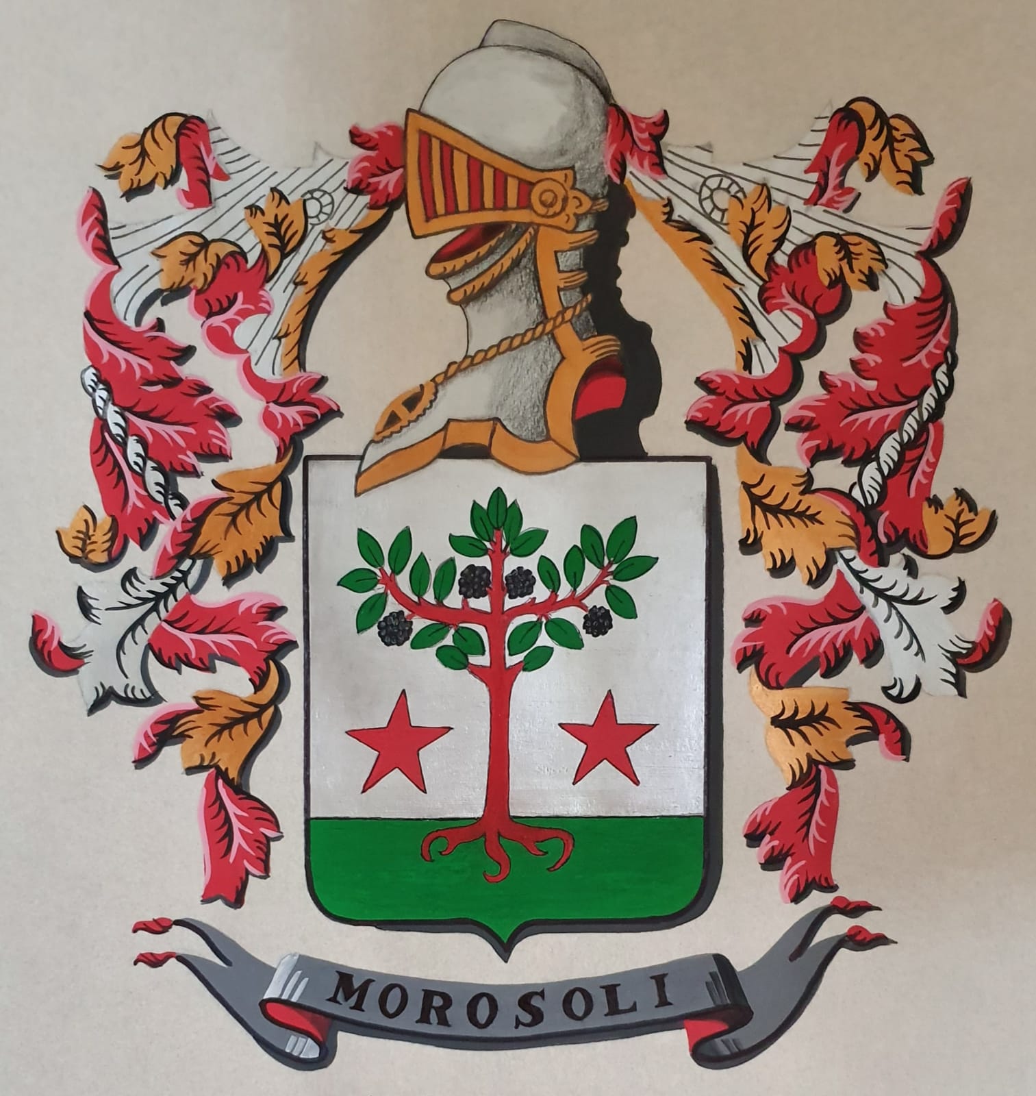 Russo Morosoli - stemma di famiglia