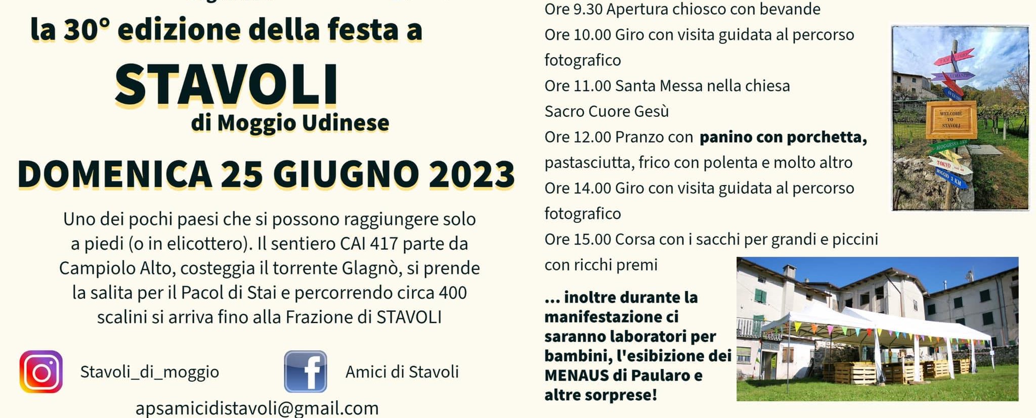 30^ edizione della Festa a Stavoli