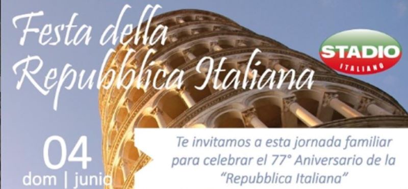 Festa della Repubblica italiana – Stadio Italiano de Valparaíso – Chile