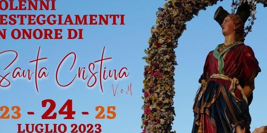 Solenni festeggiamenti in onore di Santa Cristina