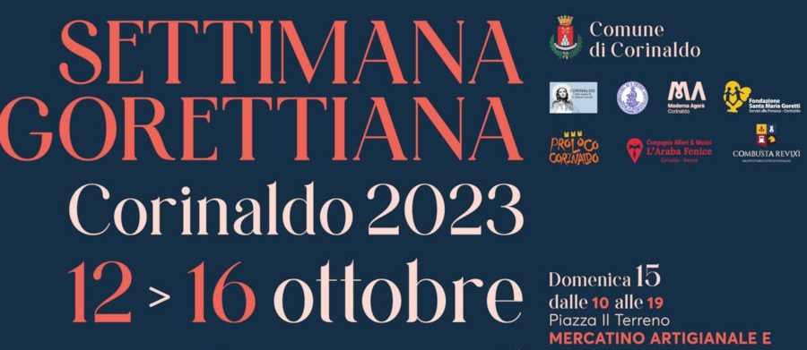 Settimana Gorettiana Corinaldo 2023